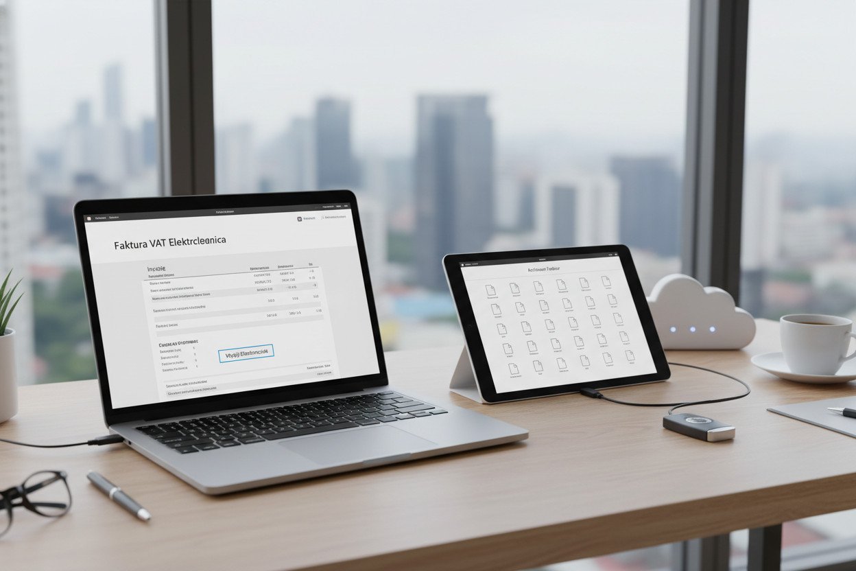 Faktura elektroniczna — zasady wystawiania i przechowywania