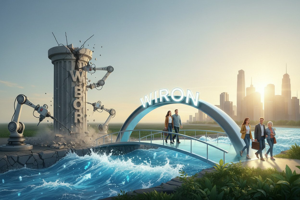 Jak WIRON zastępuje WIBOR i co zmienia dla kredytobiorcy