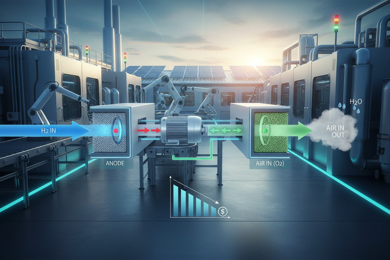 Ogniwa wodorowe w przemyśle — jak działają i gdzie przynoszą realne oszczędności