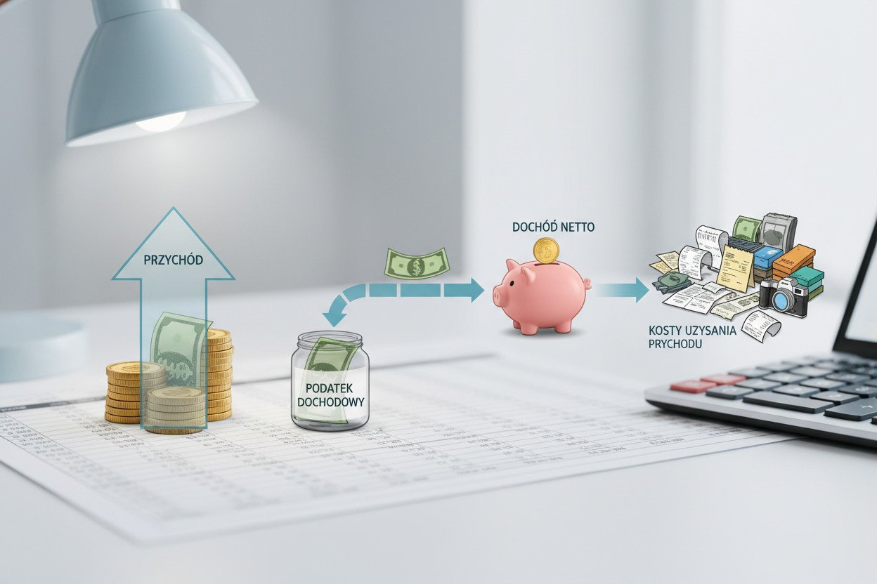 Podatek dochodowy i koszty uzyskania przychodu