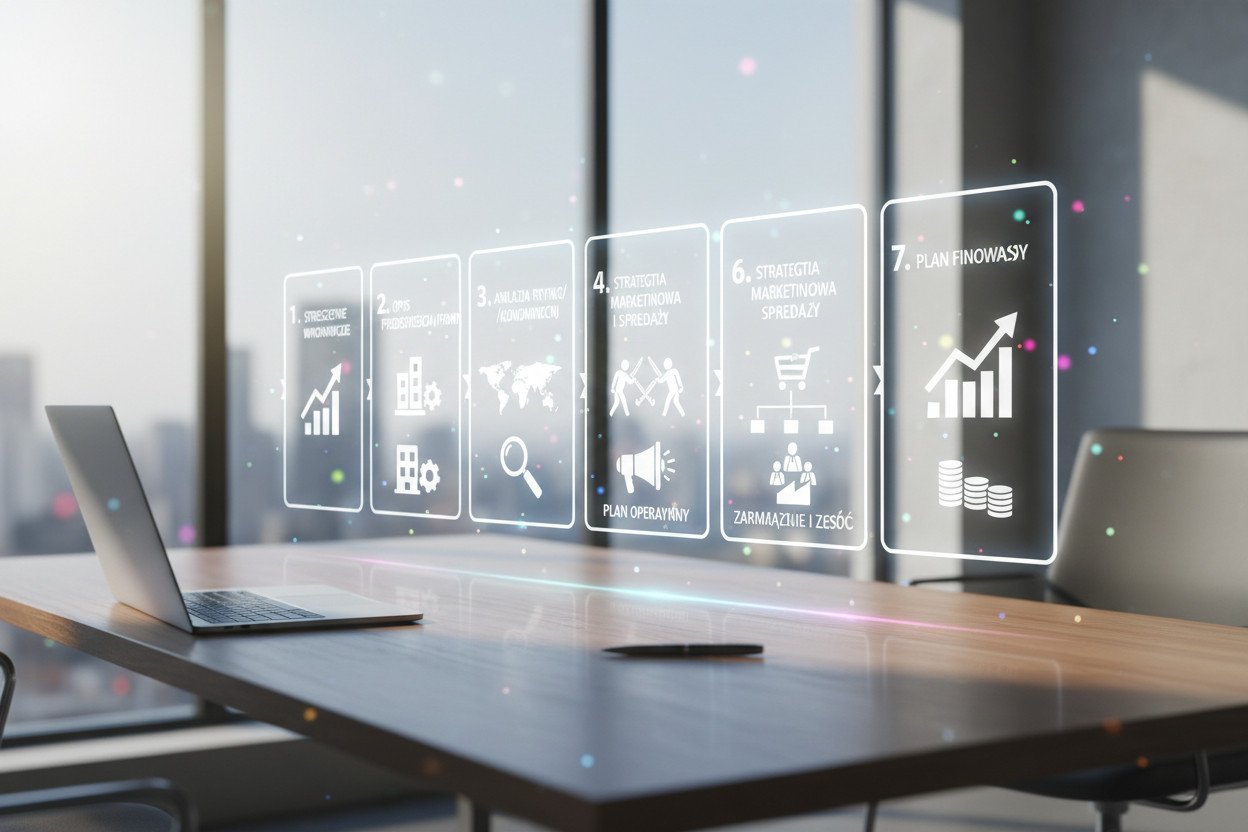 Struktura biznesplanu — co zawiera każda sekcja