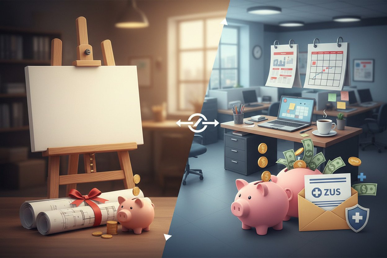 Umowa o dzieło a ZUS — składki i ubezpieczenia